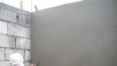 Шпаклевка и затирка или что делать после штукатурки стен Чем лучше затирать цементную штукатурку